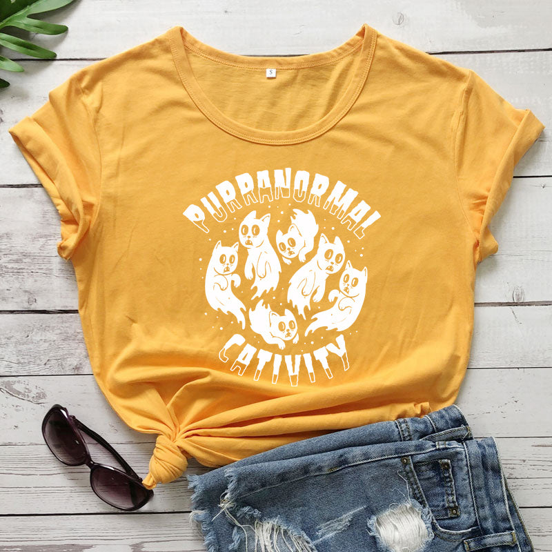 Casual Print Crew Neck Short Sleeve Slim Fit T-Shirt Top
