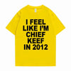 Men's Printed Cotton Short-sleeved T-shirt