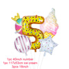 Donut Party Kit Paper Cups Plate Napkins Ice Cream Balloon