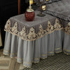 Lace Cover All-inclusive Dust Cover Cloth Cover Multi-purpose Towel About Bedside Table European-style Cushion