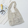 Mesh Hollow Out Simple Woven Bag Girls' Shoulder Bag