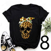 Women's Printed Loose Bottoming Shirt Top