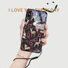 Compatible with Apple , Transparent Glass Full Drop Proof Ultra-thin Mobile Phone Case