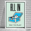 Graffiti Print Poster oil painting