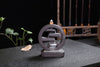Square Incense Ceramic Backflow Incense Burner Creative Home Decor Incense Stand Censer Living Room Office Ornament