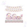 Butterfly 10 Guest Stamping Tableware Decoration Paper Plate Paper Cup Napkin Set