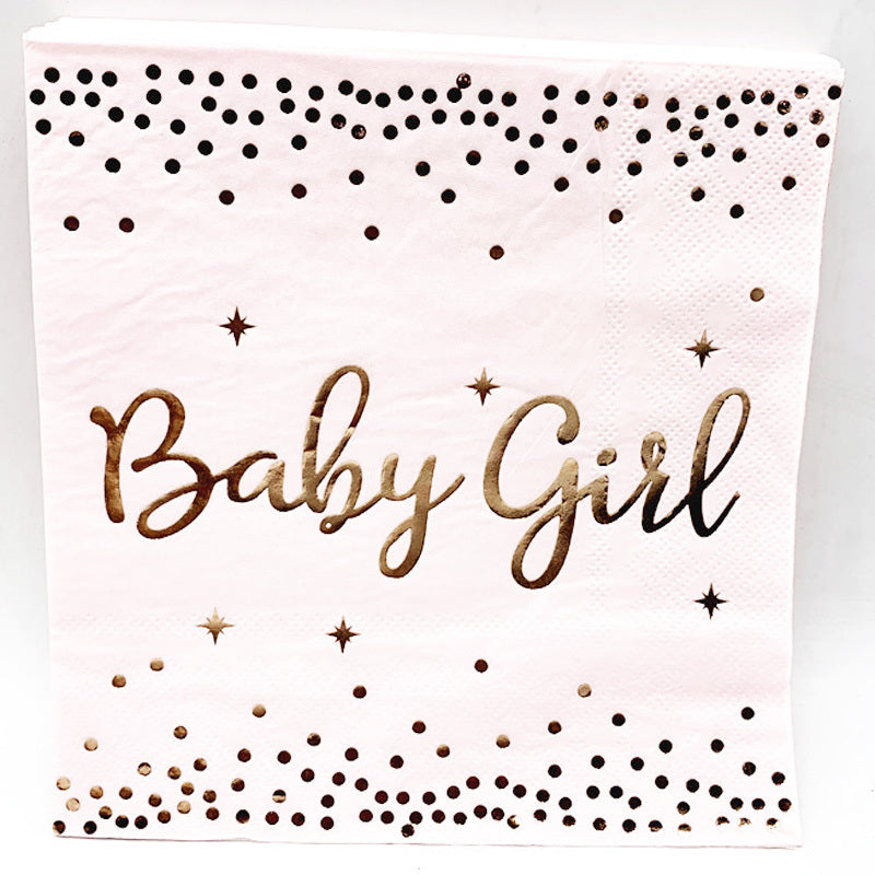 Rose gold Bronzing paper tray