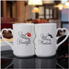 Couple of lovers cups mug personality cup ceramic cup