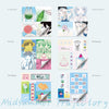 Journal Material Collage Event-recording Pocketbook Tearable Mini Wow
