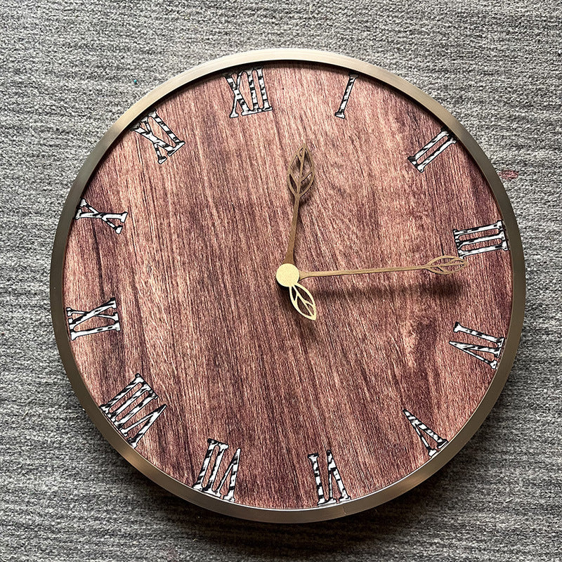 Household Fashion Shatterproof Wall Clock Movement Silent