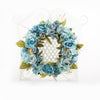 The rose flower wreath hanging wall flowers simulation round heart-shaped ornaments wedding wedding room decoration decoration wall Home Furnishing