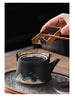 Cultural Creative China-chic Handle Pot Tea Set Cups Camp