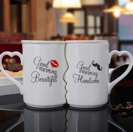 Couple of lovers cups mug personality cup ceramic cup