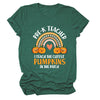 Pumpkin Love Rainbow Halloween Short Sleeve T-Shirt
