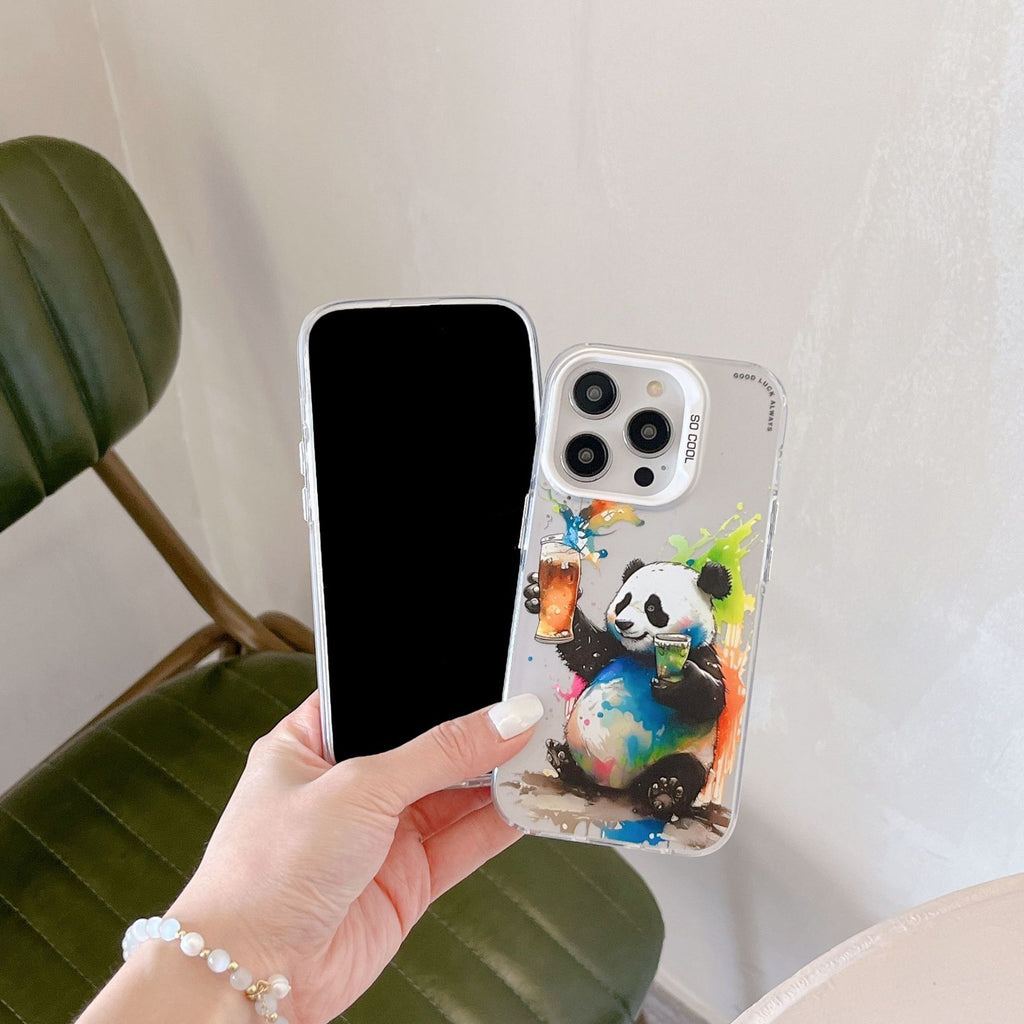 Personalized Silver Cat Phone Case
