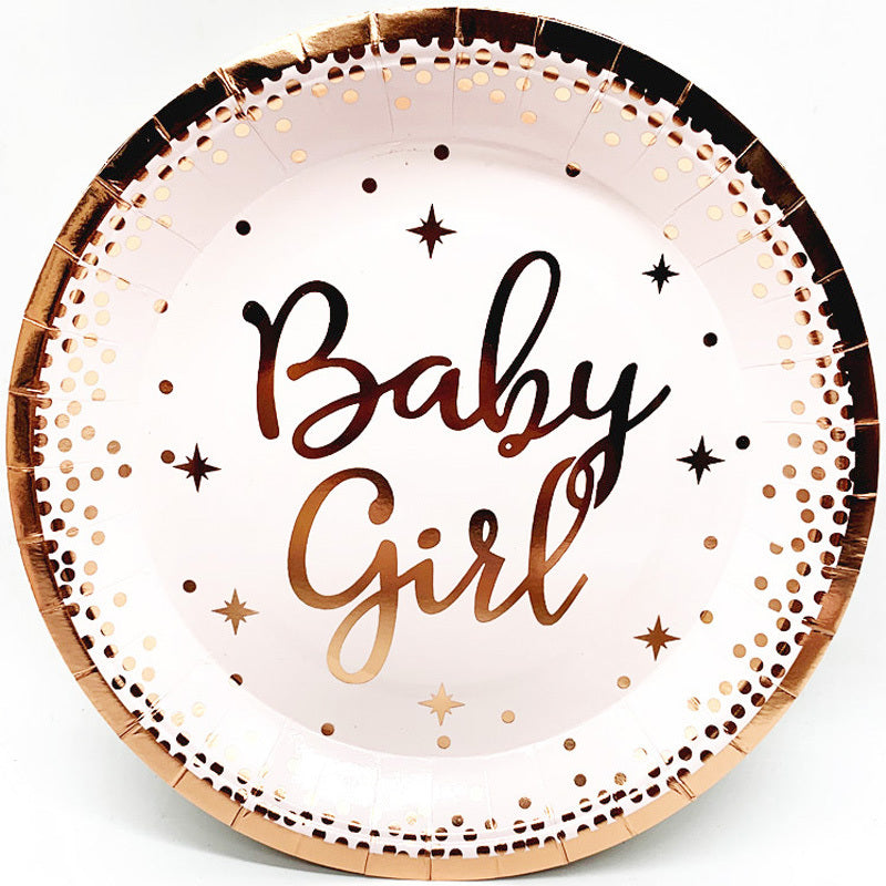 Rose gold Bronzing paper tray
