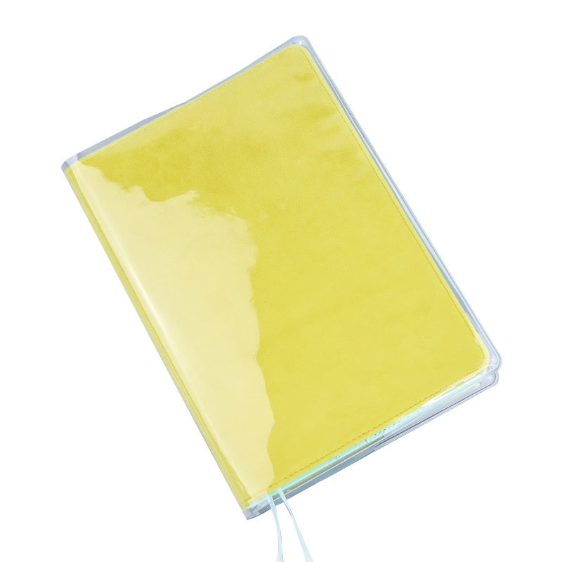 Journal Book Notebook Boy Cover Waterproof Student Transparent Book Cover