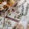 Four Seasons Series Plant Flower Journal Material Stickers