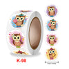 Cute Self-adhesive Roll Sticker Label