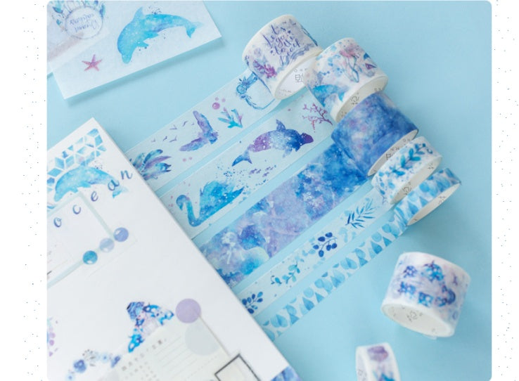 Hand account tape stickers