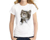 Women's printed letter round neck short-sleeved T-shirt foreign trade