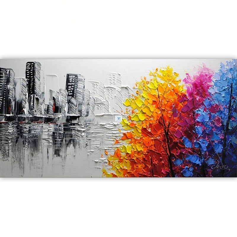 Frame Abstract Picture DIY Painting By Numbers Acrylic