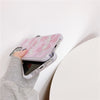 Simple Style Pink Leopard Leopard Print Phone Case