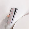 Simple Style Pink Leopard Leopard Print Phone Case