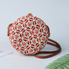 Handmade Bamboo Woven Circular Woven Bag
