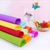 Kindergarten Handmade 50x250cm Retractable Paper Flower Rose Material Paper