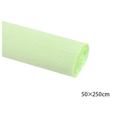 Kindergarten Handmade 50x250cm Retractable Paper Flower Rose Material Paper