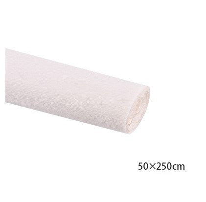 Kindergarten Handmade 50x250cm Retractable Paper Flower Rose Material Paper