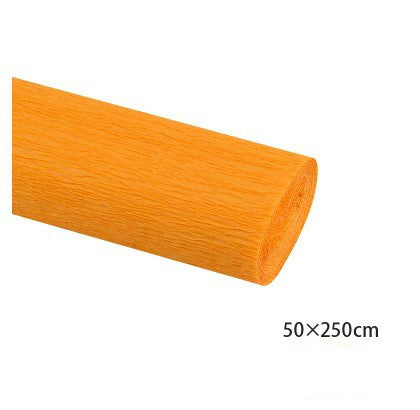 Kindergarten Handmade 50x250cm Retractable Paper Flower Rose Material Paper