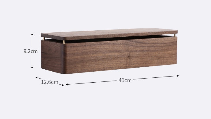 Toilet Tissue Box Perforated Toilet Roll Paper Box Wooden Wall-mounted Hand Towel Box
