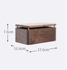 Toilet Tissue Box Perforated Toilet Roll Paper Box Wooden Wall-mounted Hand Towel Box