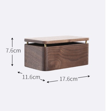 Toilet Tissue Box Perforated Toilet Roll Paper Box Wooden Wall-mounted Hand Towel Box