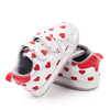 Classic Love Printed Baby Shoes