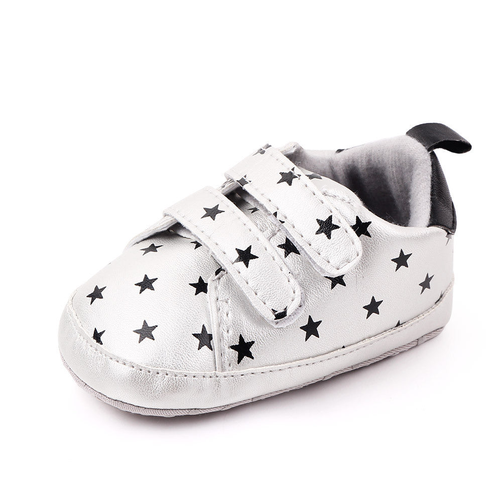 Classic Love Printed Baby Shoes