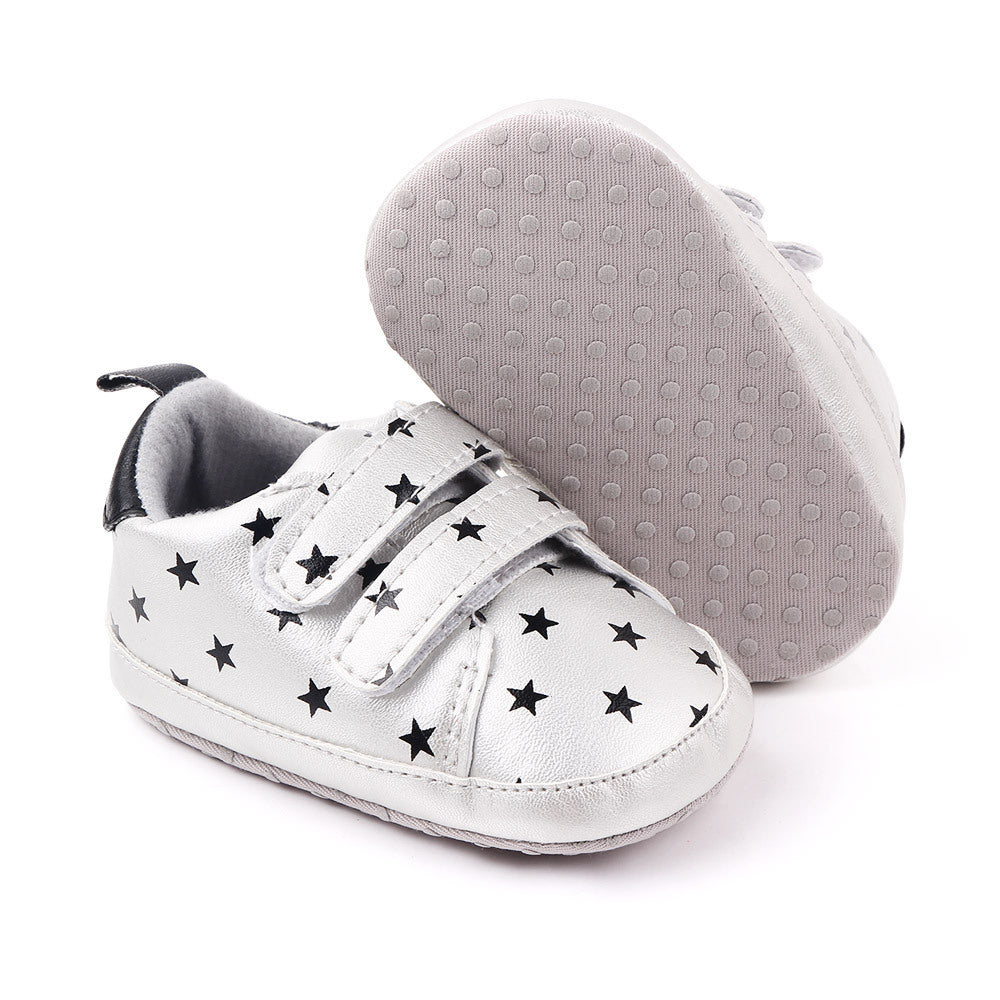 Classic Love Printed Baby Shoes