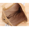 Large-capacity Portable Hollow Retro Straw Woven Bag