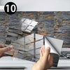 Marble Rock Crystal Tile Stickers Self-adhesive Wear-resistant Floor