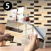 Marble Rock Crystal Tile Stickers Self-adhesive Wear-resistant Floor