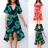 Deep V Neck Women Summer  Long Dress