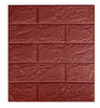 3d Three-dimensional Brick Pattern Wall Sticker Wall Decoration Wallpaper XPE Foam Self-adhesive