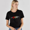 Leopard Lip Pattern Women'S Top Loose Round Neck Fashion Women'S T-Shirt