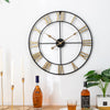 Wrought Iron Mute Digital Wall Clock