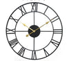 Wrought Iron Mute Digital Wall Clock