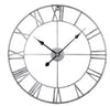 Wrought Iron Mute Digital Wall Clock