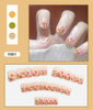 Wearable Nails Fake Nails Long And Short Detachable Net Celebrity Vibrato Finished Bride Student Pregnant Woman Nail Patch