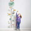 Color Forest Animal Tree Height Stickers Wall Stickers